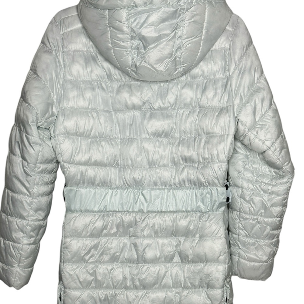Swiss Tech women’s puffer jacket in light blue. Size: Small - Picture 4 of 9